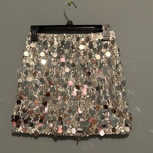 Sequin skirt